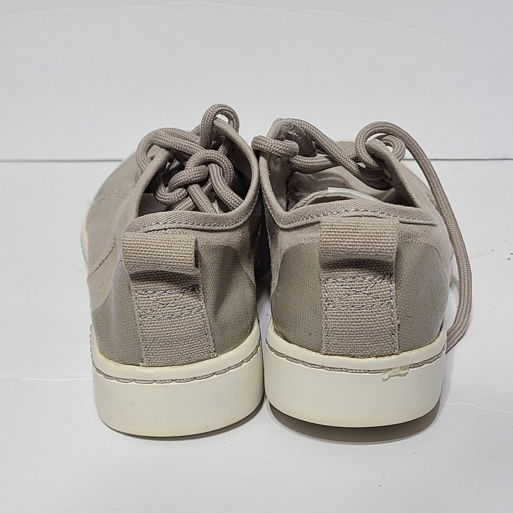 B14 Sorel Canvas Sneakers Womens 7.5 Gray Lace Up Casual Shoes - Picture 4 of 6